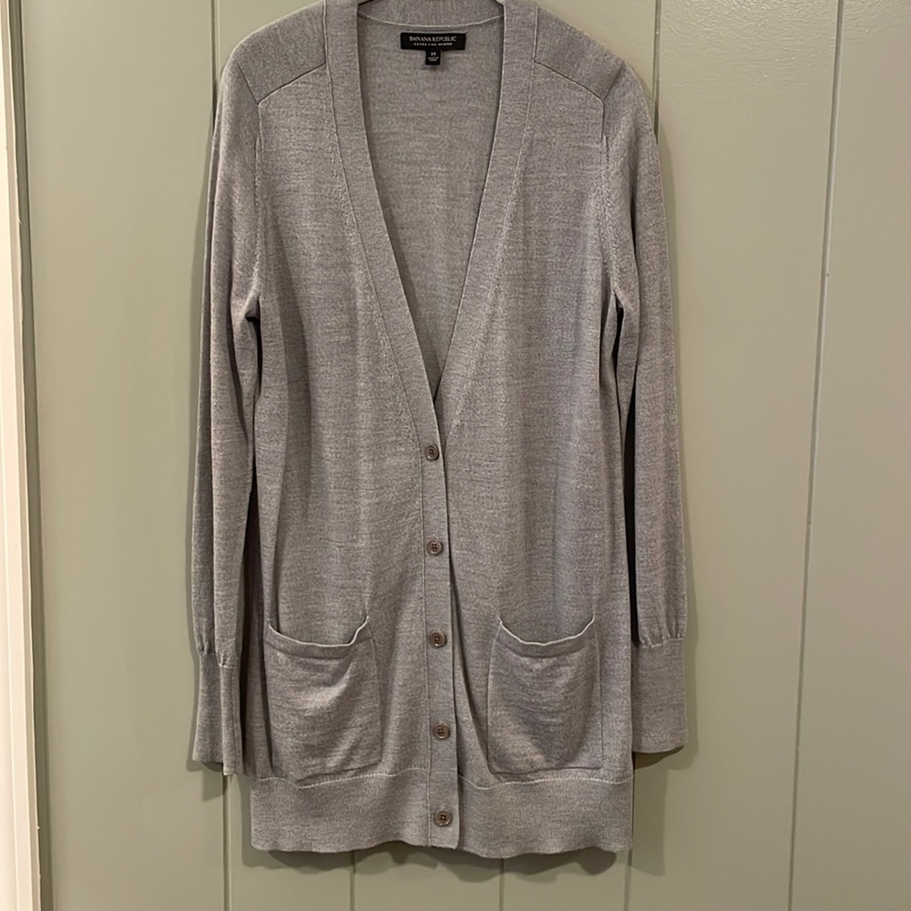 BR Merino Boyfriend Cardigan